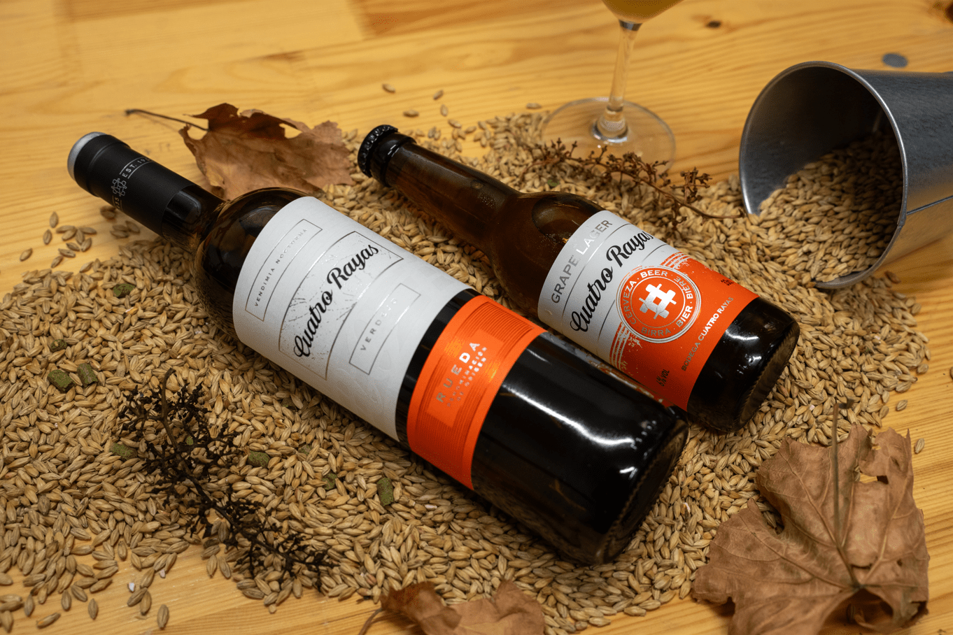 Cerveza artesana resultado de la unión entre Bodega Cuatro Rayas y Milana Brewing